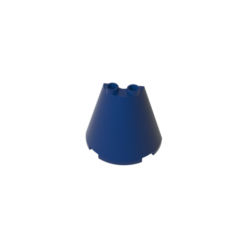 Gobricks,Cone Half 2 x 4 x 3,38317