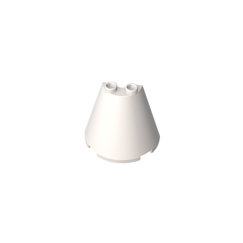 Gobricks,Cone Half 2 x 4 x 3,38317