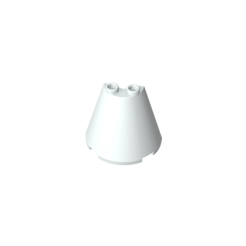 Gobricks,Cone Half 2 x 4 x 3,38317