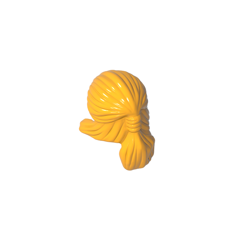 Gobricks,Qui-Gon Jinn Doll Hair,92756