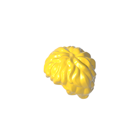 Gobricks,Minifig Hair Tousled,10048