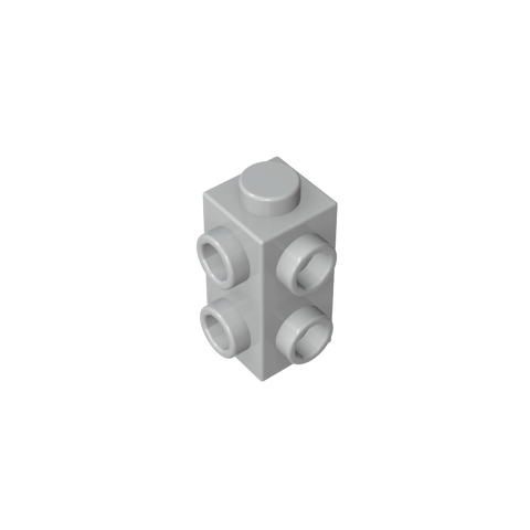 Gobricks,1x1x2 double sided brick with raised points,gds90140,gds90140-2