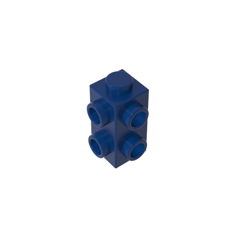 Gobricks,1x1x2 double sided brick with raised points,gds90140,gds90140-2