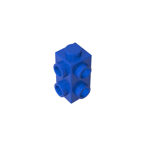 Gobricks,1x1x2 double sided brick with raised points,gds90140,gds90140-2
