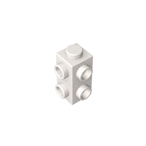 Gobricks,1x1x2 double sided brick with raised points,gds90140,gds90140-2