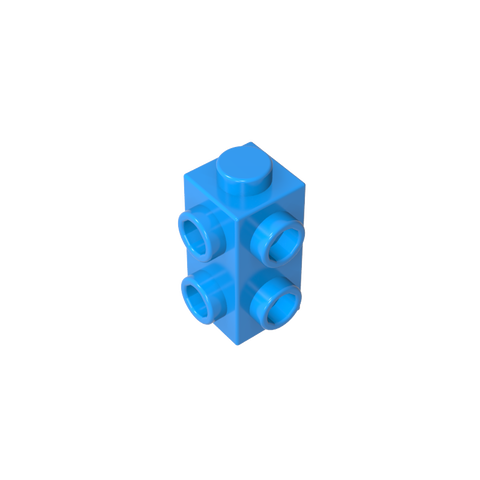 Gobricks,1x1x2 double sided brick with raised points,gds90140,gds90140-2