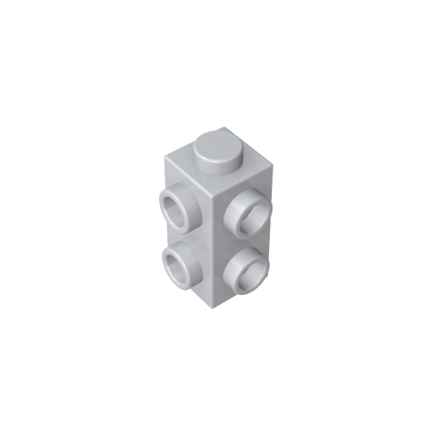 Gobricks,1x1x2 double sided brick with raised points,gds90140,gds90140-2