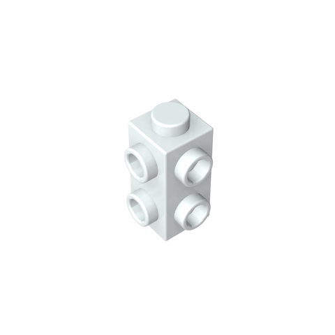 Gobricks,1x1x2 double sided brick with raised points,gds90140,gds90140-2