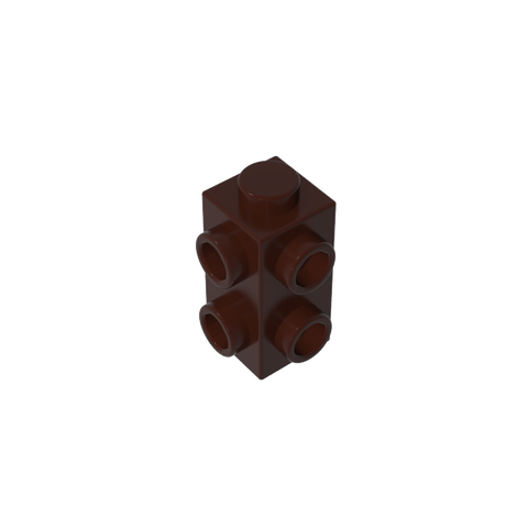 Gobricks,1x1x2 double sided brick with raised points,gds90140,gds90140-2