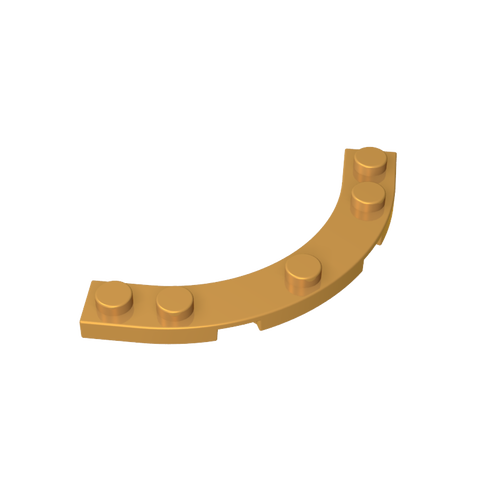 Gobricks,Plate Round 5 x 5 Macaroni,80015