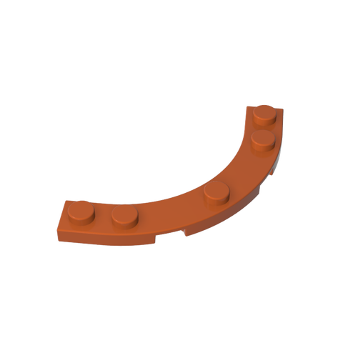 Gobricks,Plate Round 5 x 5 Macaroni,80015
