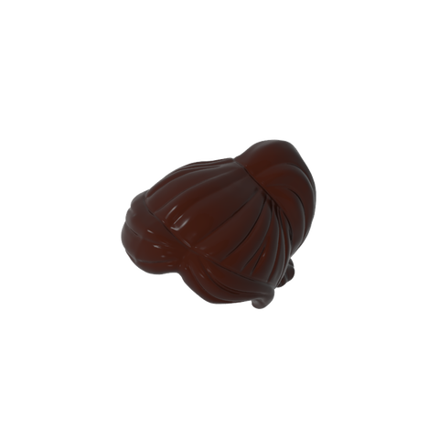 Gobricks,Minifig Hair Ponytail and Swept Sideways Fringe,87990