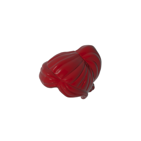 Gobricks,Minifig Hair Ponytail and Swept Sideways Fringe,87990
