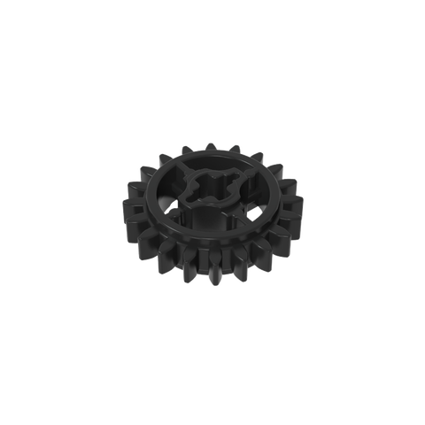 Gobricks,20 tooth gear with shaft hole,69779