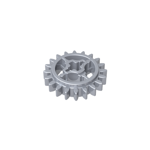 Gobricks,20 tooth gear with shaft hole,69779