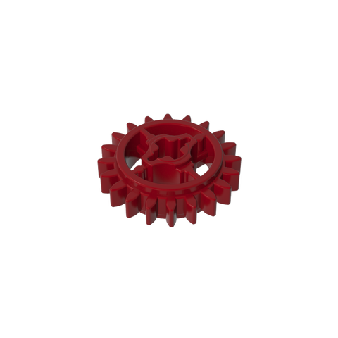 Gobricks,20 tooth gear with shaft hole,69779