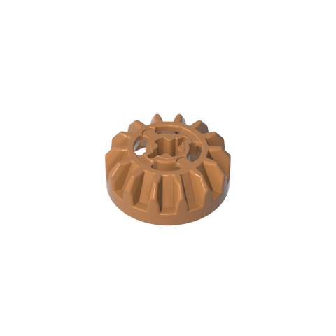 Gobricks,14 teeth gear with shaft hole,69762
