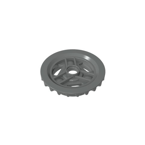 Gobricks,22 tooth gear with round hole,69761