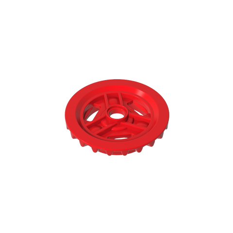 Gobricks,22 tooth gear with round hole,69761