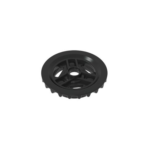 Gobricks,22 tooth gear with round hole,69761
