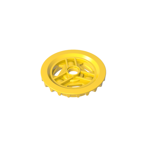 Gobricks,22 tooth gear with round hole,69761
