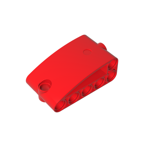 Gobricks,3x5 thick curved hole arm,80285
