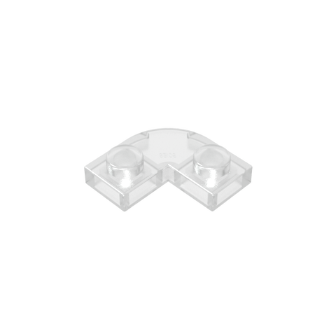 Gobricks,Plate 2 x 2 Round Corner with 1 x 1 Cutout,79491