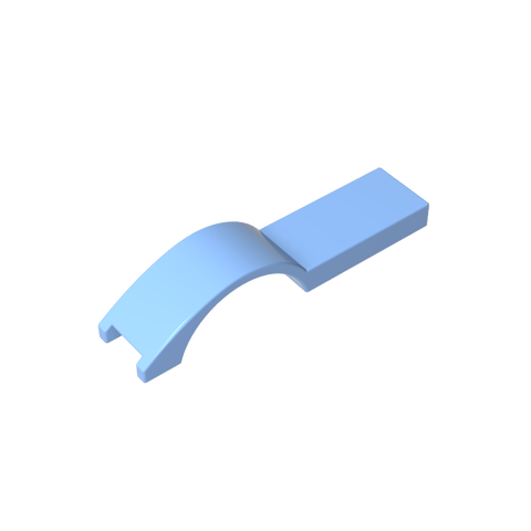 Gobricks,Wheel Arch, Mudguard 1 x 4 1/2,50947