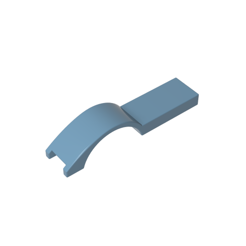 Gobricks,Wheel Arch, Mudguard 1 x 4 1/2,50947