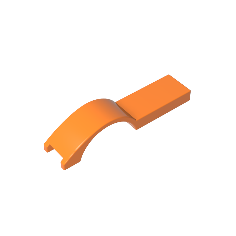 Gobricks,Wheel Arch, Mudguard 1 x 4 1/2,50947