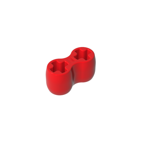 Gobricks,Technic Axle Connector Double Flexible [Rubber],45590