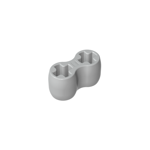 Gobricks,Technic Axle Connector Double Flexible [Rubber],45590