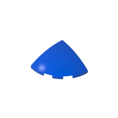 Gobricks,Brick Round Corner, Curved 3 x 3 x 1 Quarter Circle,76797