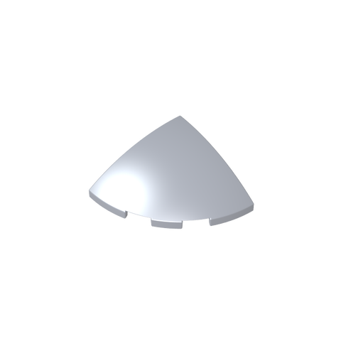 Gobricks,Brick Round Corner, Curved 3 x 3 x 1 Quarter Circle,76797