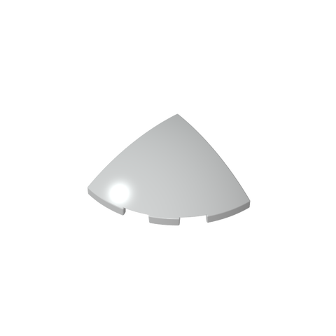 Gobricks,Brick Round Corner, Curved 3 x 3 x 1 Quarter Circle,76797