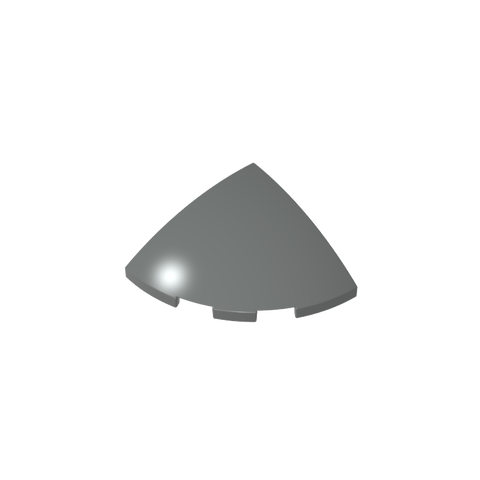 Gobricks,Brick Round Corner, Curved 3 x 3 x 1 Quarter Circle,76797
