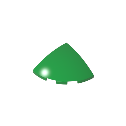 Gobricks,Brick Round Corner, Curved 3 x 3 x 1 Quarter Circle,76797