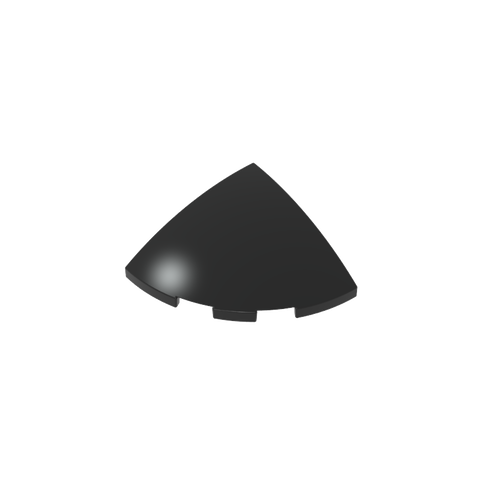 Gobricks,Brick Round Corner, Curved 3 x 3 x 1 Quarter Circle,76797