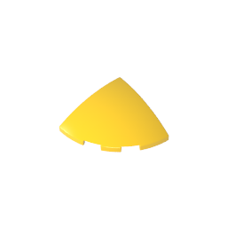Gobricks,Brick Round Corner, Curved 3 x 3 x 1 Quarter Circle,76797