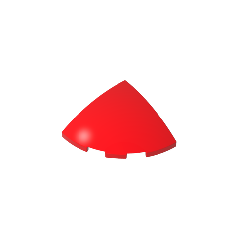 Gobricks,Brick Round Corner, Curved 3 x 3 x 1 Quarter Circle,76797