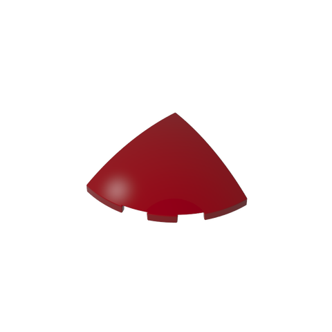Gobricks,Brick Round Corner, Curved 3 x 3 x 1 Quarter Circle,76797