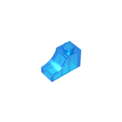 Gobricks,Brick Curved 2 x 1 with Inverted Cutout,78666