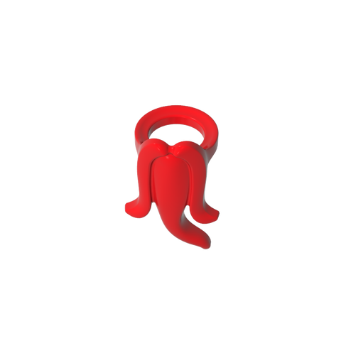 Gobricks,minifigure beard beard,gds93069