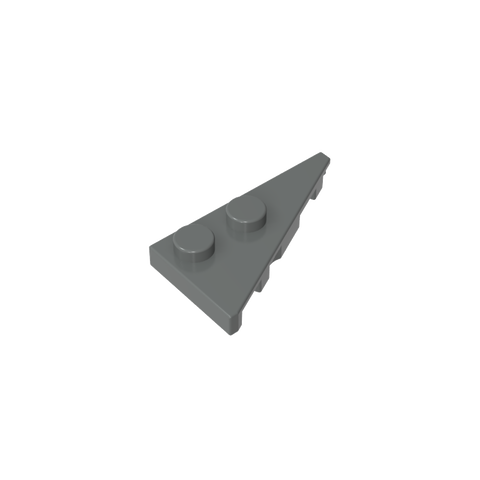 Gobricks,Wedge Plate 2 x 4 27° Right,65426