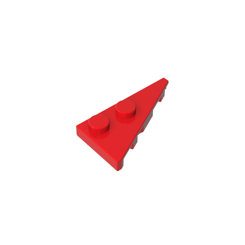 Gobricks,Wedge Plate 2 x 4 27° Right,65426