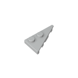 Gobricks,Wedge Plate 2 x 4 27° Right,65426