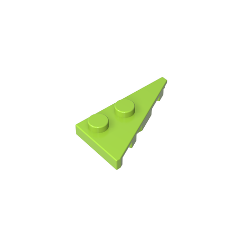 Gobricks,Wedge Plate 2 x 4 27° Right,65426