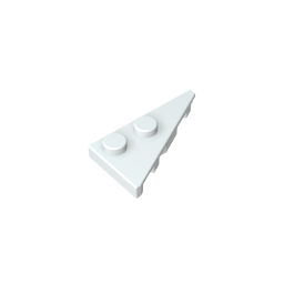 Gobricks,Wedge Plate 2 x 4 27° Right,65426
