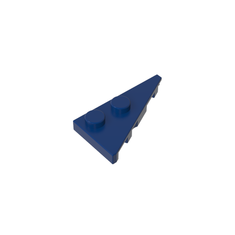 Gobricks,Wedge Plate 2 x 4 27° Right,65426