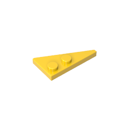 Gobricks,Wedge Plate 2 x 4 27° Left,65429